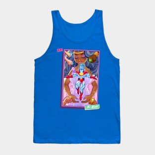 Saturday Morning Tarot XXI The World Tank Top